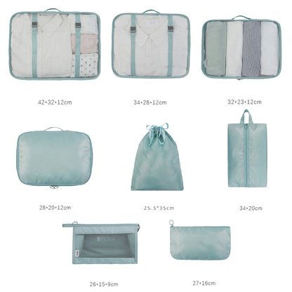 8 Piece Packing Cubes